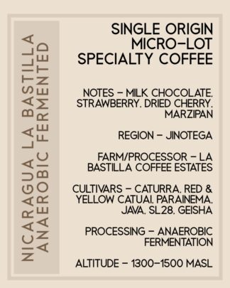 Nicaragua La Bastilla Anaerobic Fermented